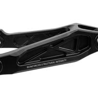 Pièces en aluminium forgées sur mesure de haute précision pour accessoires de vélo, usinage CNC, revêtement en poudre, service de sablage