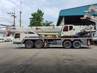 Grue mobile d'occasion Zoomlion QY80V de 80 tonnes, modèle 2013, à bas prix, aux Philippines