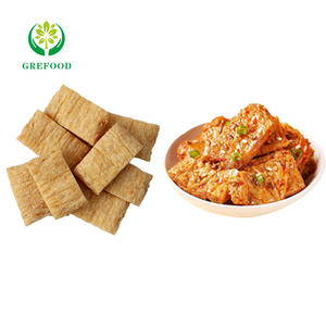 Spareribs et yerine fabrika fiyat dokulu sebze proteini olarak vegan gıda için <span class=keywords><strong>Gluten</strong></span> ile TVP zengin Fiber soya proteini - Product Image 5