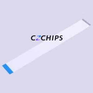 JS10B-24P-200-4-8 FFC Cable (Flexible Flat Cable) P=1mm Connector 24P 1mm 0.3mm Reverse - Product Image 2