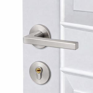 <span class=keywords><strong>Poignée</strong></span> <span class=keywords><strong>de</strong></span> <span class=keywords><strong>porte</strong></span> intérieure en acier inoxydable couleur <span class=keywords><strong>laiton</strong></span> antique, design OEM, 60 mm, pour <span class=keywords><strong>porte</strong></span> principale - Product Image 2