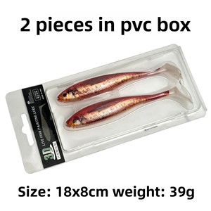 เหยื่อปลอมแบบพิมพ์ 3 <span class=keywords><strong>ม</strong></span>ิติ ทำจาก PVC ยืดหยุ่นสูง หางแบบ Paddle Tail ขนาด 12.5 ซม. น้ำหนัก 11 กรัม ตาเห<span class=keywords><strong>ม</strong></span>ือนจริง สำหรับตก<span class=keywords><strong>ปลา</strong></span>ในน้ำเค็<span class=keywords><strong>ม</strong></span>และน้ำจืด - Product Image 6