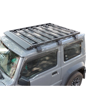 TELLIKA TLA0343 Plateforme de toit tout-terrain en aluminium, porte-bagages, panier, Suzuki <span class=keywords><strong>Jimny</strong></span> JB64 JB74 <span class=keywords><strong>2022</strong></span> 2023, accessoires de porte-bagages - Product Image 1