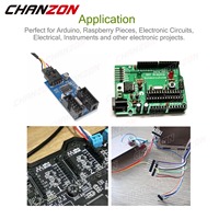 4 핀 남성 라운드 핀 헤더 단일 행 2.54mm 금도금 RGB LED 스트립 직선 와이어 커넥터 Arduino PCB 소켓 보드