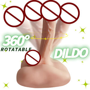 ดิลโด้บนพื้นสำหรับผู้ชายทำจาก TPE น้ำหนัก1.6กก. ใช้เซ็กซ์ทอยสำหรับผู้ใหญ่พร้อมประตูทวารหนักสำหรับการสำเร็จความใคร่ด้วยตนเองเกย์ - Product Image 5