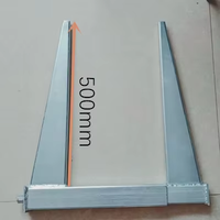 Pince de coffrage électrique réglable 200-400mm/400-600mm pour poutres et colonnes en acier Q500/Q235, à commande rapide et verrouillage facile pour la construction
