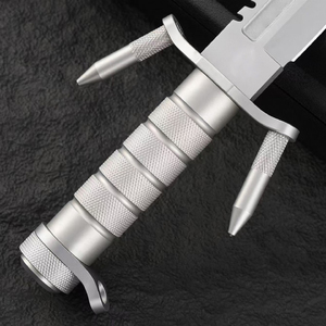 Couteau tactique EDC de haute qualité KB 184 en acier inoxydable avec manche en bois, modèle SS186, épaisseur 5 mm, pour personnalisation DIY OEM - Product Image 3