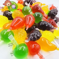 Gelée fruitée halal, collation liquide aux fruits, boisson à presser, gelée aux saveurs assorties, bonbons gélifiés moelleux