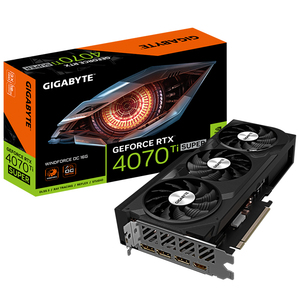 Used GeForce RTX 4070 Ti SUPER WINDFORCE OC 16G Graphics <b>Card</b> With AI Design Intelligent Learning GDDR6X <b>Memory</b> GPU GIGABYTE RTX - Product Image 4