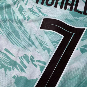 Maillot de football populaire 2026 pour supporters des équipes nationales, modèle Portugal, en polyester respirant imprimé, personnalisable, vente en gros - Product Image 1