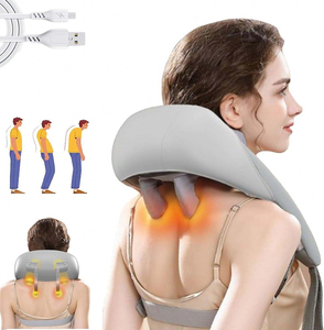Masajeador Eléctrico Inalámbrico Shiatsu para Cuello y Hombros con Calor y Temporizador Automático de 15 Minutos para Cuello, Espalda, Cintura y Glúteos - Product Image 6