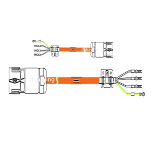 R88A-CA1HE03BF cocok untuk motor servo seri Omron 1S jalur daya kabel rantai tarik fleksibel tinggi dengan kabel ekstensi rem