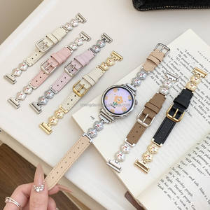<span class=keywords><strong>Huawei</strong></span> Band pour <span class=keywords><strong>Huawei</strong></span> GT6 5 4 Bracelet en cuir Bracelet de montre Smile Face Bracelet de montre de mode pour <span class=keywords><strong>Huawei</strong></span> GT6 5 4 - Product Image 1