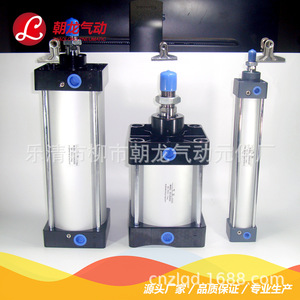 กระบอกลมนิวแมติกอลูมิเนียมอัลลอยด์มาตรฐาน Zhaolong รุ่น SC100 25 75 100 150 175 200 300 400 แบบสองทางพร้อมคุณสมบัติแม่เหล็ก - Product Image 4