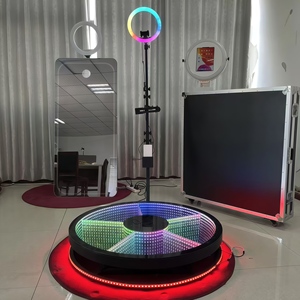 MX 68 80 100 115 cm パーティー用スローローテーション回転カメラ 360度フォトブース 自動ビデオ360フォトブース - Product Image 4