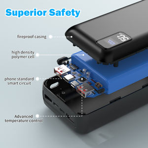 चार यूएसबी पोर्ट प्रकार सी 22.5w फास्ट चार्जिंग आउटपुट पावर बैंक 50000 साथ ओम उच्च क्षमता वाला पावर बैंक - Product Image 5