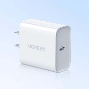 UGREEN CD137 20W PD Type <b>C</b> Wall Charger GaN Fast Charging <b>Adapter</b> Portable <b>USB</b>-<b>C</b> Power Charger for Cell Phone Tablet - Product Image 1