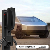 Cargador de Vehículos Eléctricos LYixr de 11kW AC, Compatible con GB/T, 32A/380V, IP55 Resistente a la Intemperie, Certificado CE, Nuevo para Hogares Chinos