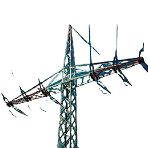 Torre di trasmissione dei piloni di elettricità zincata a caldo 1000KV