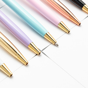 Gao Shi trébol de cuatro hojas bolígrafo de Metal moda coreana 1,0mm diseño de logotipo personalizado regalo para niñas en <span class=keywords><strong>Amazon</strong></span> - Product Image 3