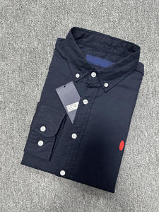 <span class=keywords><strong>Camicia</strong></span> da <span class=keywords><strong>Uomo</strong></span> di Design in 100% Cotone Twill, Anti-Piega e Anti-Pilling, Maniche Lunghe Spazzolate, Elegante e Casual per l'Autunno - Product Image 6