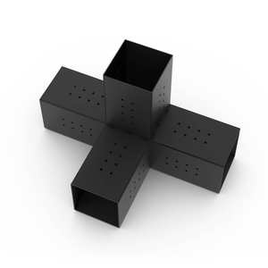 <span class=keywords><strong>Connecteur</strong></span> d'angle de toit en bois pour <span class=keywords><strong>pergola</strong></span> DIY extérieure, 3 voies, 4 voies, 5 bras, support de base pour kit de <span class=keywords><strong>pergola</strong></span> à structure en bois pour bois de construction 4x4 et 6x6 - Product Image 2