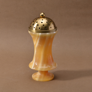 Ventes directes d'usine marbre couleur orange brûleur d'encens encensoir <span class=keywords><strong>bakhoor</strong></span> titulaire - Product Image 1
