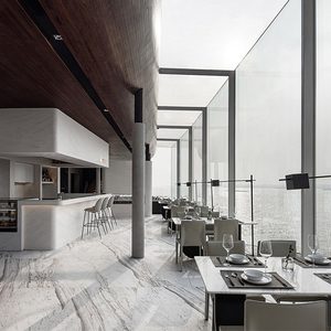 Suite de mobilier de chambre d'hôtel en bois massif, design artistique complet, pour projet de construction d'hôtel boutique haut de gamme - Product Image 3