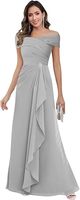 Robe de soirée longue en forme de A avec logo personnalisé, robe de soirée formelle plissée en mousseline, robe de mariée haute couture