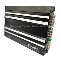 Ventes Directes Usine d'Amplificateur de Puissance Audio Voiture Quatre Canaux C-266, Modification Audio 4*50W, Amplificateur de Puissance Voiture Quatre Canaux