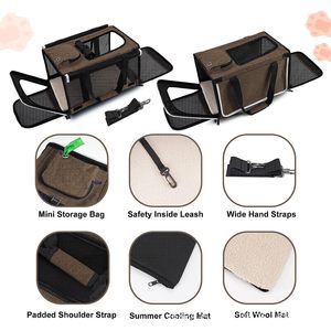 Nuevo Transportador de Mascotas para Exteriores, Bolsa de Viaje para Animales, Jaula Portátil para Perros y Gatos - Product Image 2