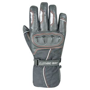 Gants de moto respirants et imperméables à doigts complets à vendre, gants de moto personnalisés imprimés fabriqués au Pakistan - Product Image 2