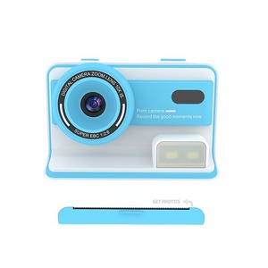 กล้องถ่ายรูปสำเร็จรูปสำหรับเด็ก เลนส์คู่ หน้าจอ HD ขนาด 2.4 นิ้ว ตัวกล้องทำจากพลาสติก รองรับการ์ด TF - Product Image 4