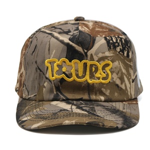 Nouveau logo <span class=keywords><strong>de</strong></span> broderie 3D personnalisé Camo à bord incurvé 5 panneaux Casquette <span class=keywords><strong>de</strong></span> baseball non structurée Vente en gros - Product Image 2
