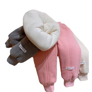 Tongxingyuan Baby Girls Sweatpants Thickened Fleece <b>Lined</b> Warm Winter <b>Pants</b> Loose Fit Breathable For Outdoor Wear - Product Image 5