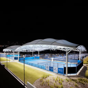 Architecture Tensile Fabric Roof Membrane Structure Hall Eco-Friendly Tent Car Shelter Garage Basketball Court Tent - Product Image 3