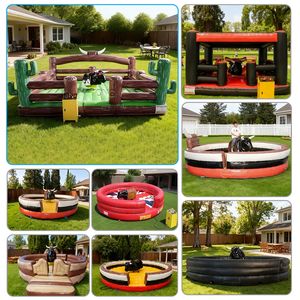 روديو ميكانيكي في الهواء الطلق حفلة في الخارج ثور ميكانيكي للبيع - Product Image 5