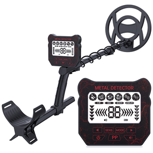 Détecteur de métaux pour débutants, chasse au trésor souterrain, pièces d'or, bobine de recherche étanche de 8 pouces, indice de protection IP68, garantie 1 an, 6,2 kHz - Product Image 2