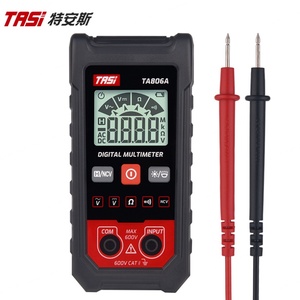 Multimètre numérique TASI TA806A, mini multimètre AC/DC avec fonctions voltmètre, ampèremètre, ohmmètre, compteur électrique multifonction - Product Image 2