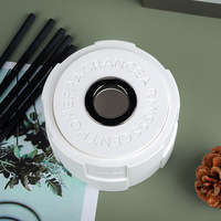 Diffuseur à roseaux de luxe pour la maison, avec logo personnalisé, en plâtre géométrique chic, pour huiles essentielles d'aromathérapie et parfums