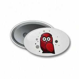 Badge bouton personnalisé en forme ronde avec logo imprimé, en fer blanc, magnétique, sans nickel, avec épingle de sécurité - Product Image 6