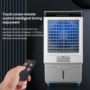 Factory Supply 210W Tower Fan 110V-220V Outdoor Air <b>Cooler</b> Evaporator With Big Water Household Use New Condition - Product Image 4