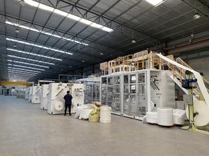 Welldone全自动定制卫生巾制造机工厂卫生巾机械600-1000 PPM - Product Image 2