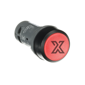 CP1-10R-02 สวิตช์ปุ่มกดขนาดกะทัดรัด ปุ่มรีเซ็ตแบบกดสีแดง สำหรับแผงควบคุมอุตสาหกรรม - Product Image 1