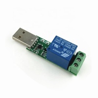 Module de relais USB 1 canal 5V sans lecteur HID peut contrôler l'activation et la désactivation du relais sur le côté de l'ordinateur