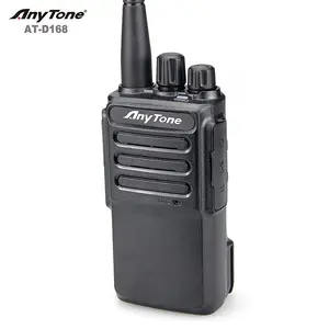 D168 anytone DMR Rugged đài phát thanh VHF 136-174MHz kỹ thuật số UHF đài phát thanh USB C với 2Tone & 5tone thu phát đài phát thanh