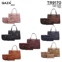 Sac à main 3-en-1 personnalisé OEM pour femmes, chic et luxueux, en PU, motif crocodile, ensemble de sacs à bandoulière de luxe pour femmes