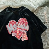 T-Shirts Homme et Femme Personnalisables Logo en Gros, Coton de Haute Qualité, Grandes Tailles, Impression Gonflée, T-Shirt Uni Oversize