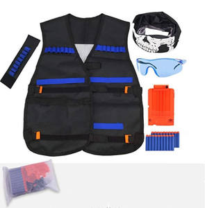 Offre Spéciale série réglable enfants gilet tactique jouet tir tactique Kit doux tir tactique gilet jouet - Product Image 5