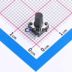 SMG-01T-H095A0 Tactile Switch SMD-4P,6x6mm Switch Single Pole Single Throw Round Button 2.5N 6mm - Product Image 1